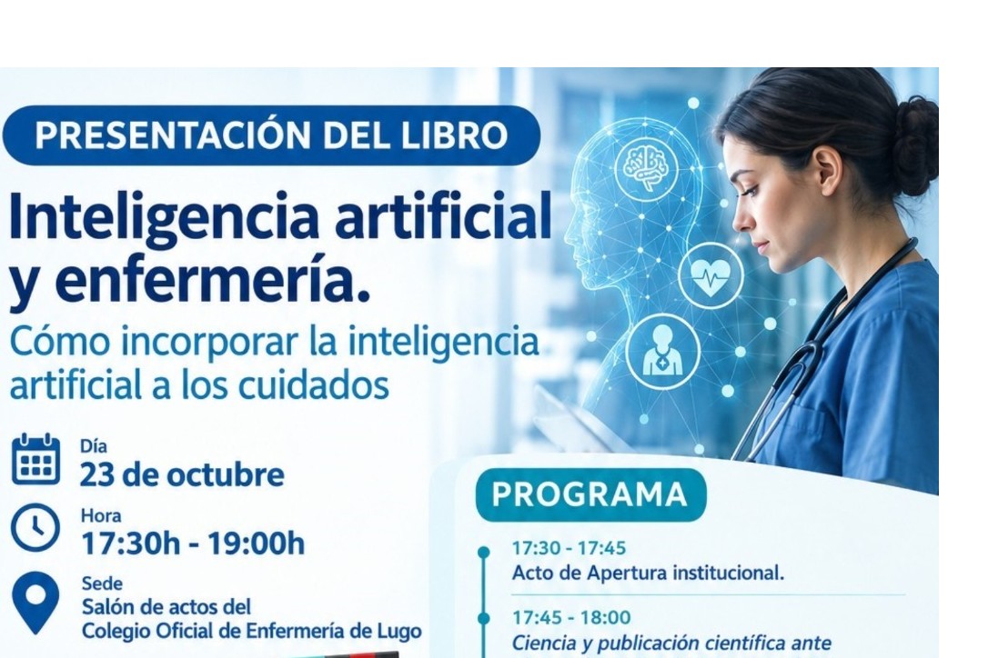 A Academia de Enfermaría presenta o libro: Intelixencia artificial e enfermaría